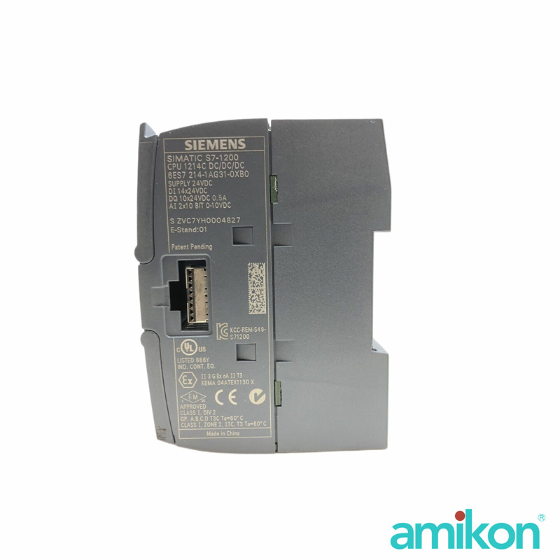 Siemens 6es7214 1ag31 0xb0 Compact Cpu